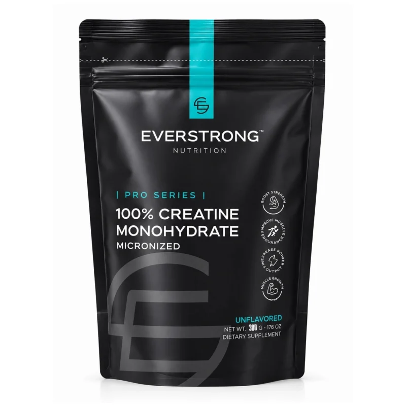 creatine monohydrate everstrong 300g protein maroc