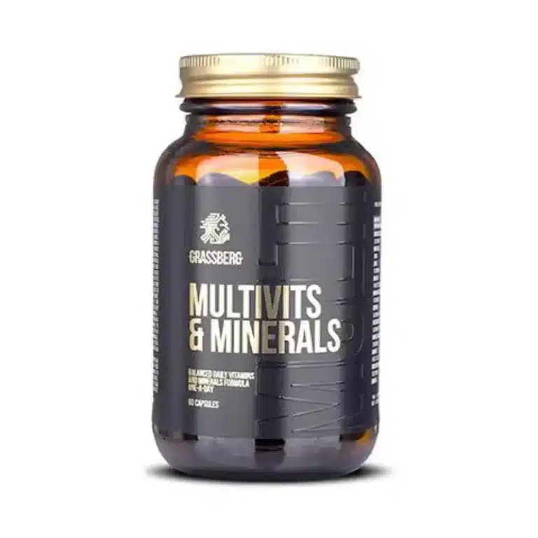 Multivits & Minerals Grassberg 60 Capsules Maroc
