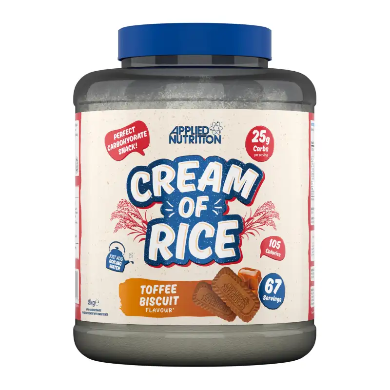 Cream of Rice Applied Nutrition Toffee Biscuit 2kg Maroc