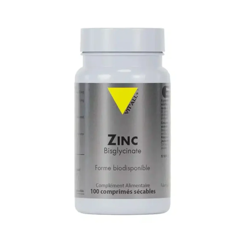 Zinc Bisglycinate Vit'all+ 100 Comprimés Maroc