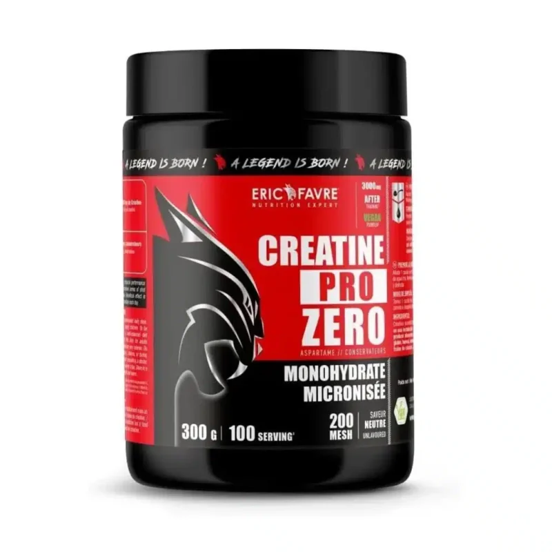 Créatine Pro Zero Eric Favre 300g Maroc