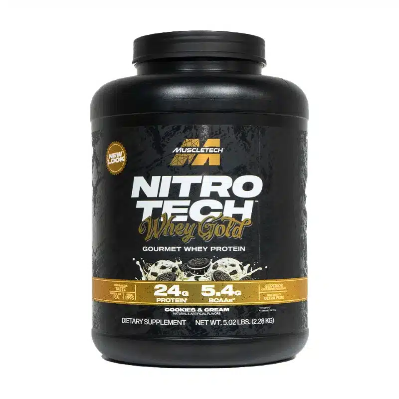 NitroTech Whey Gold MuscleTech 2.28kg Maroc