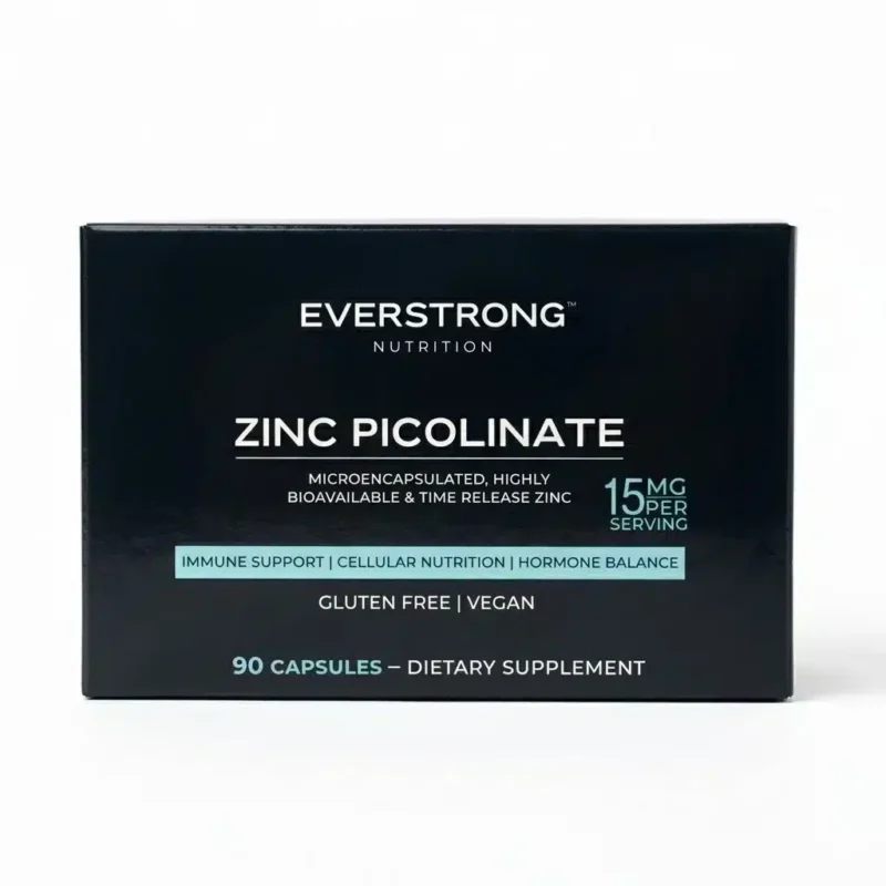 Zinc Picolinate EverStrong 15mg 90 Capsules Maroc
